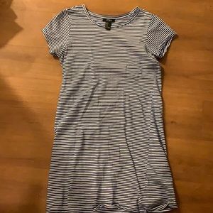 Striped T Shirt Dress